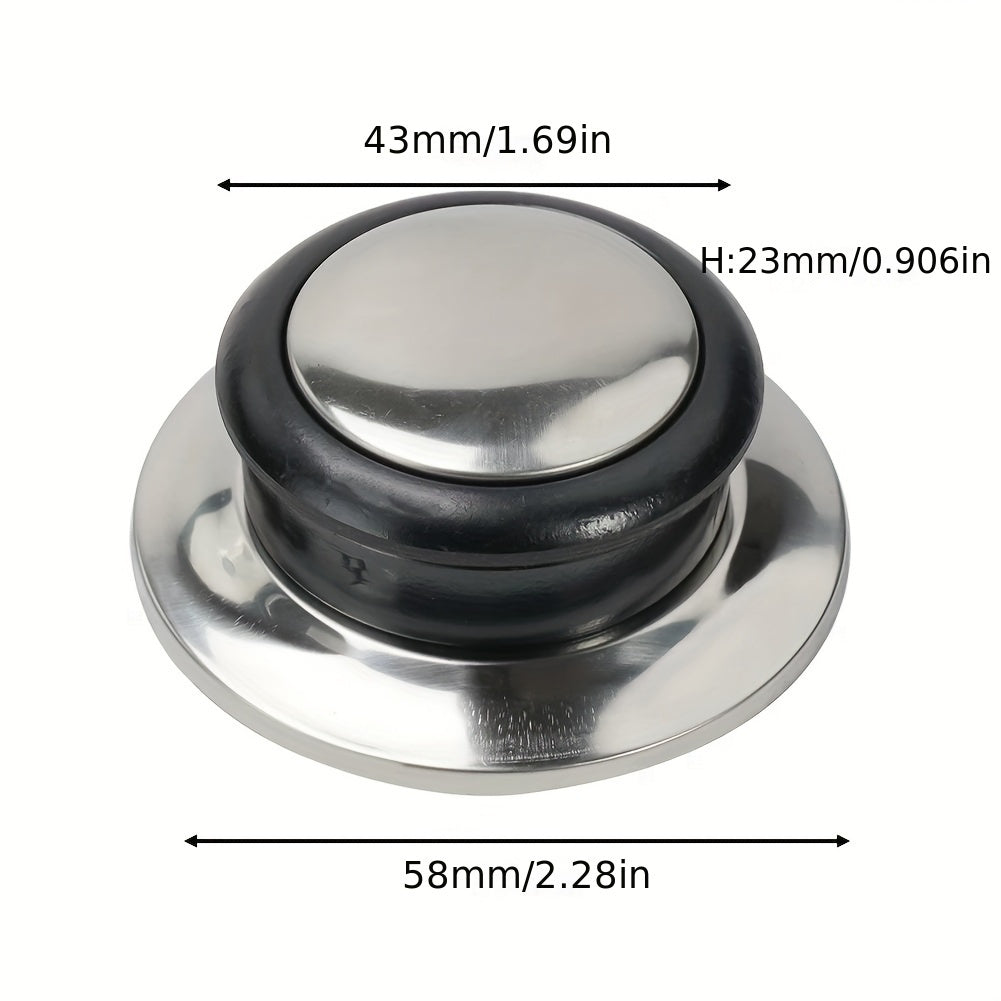 Universal Stainless Steel Cookware Lid Knob Replacement Handle 1 2 3 Pack