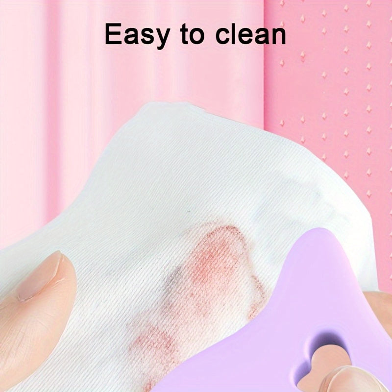 Uniseks silikon makiyaj shablon to'plami uchun ko'z qopqog'i, lab bo'yog'i, niqob qo'llash