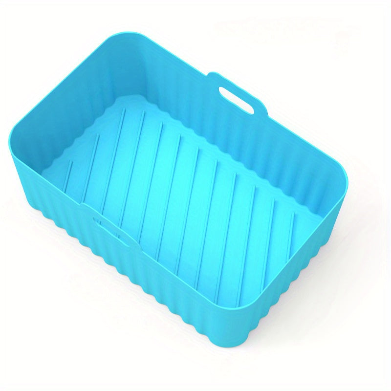 Rejillas de silicona antiadherentes para freidora de aire con accesorios para freidora doble