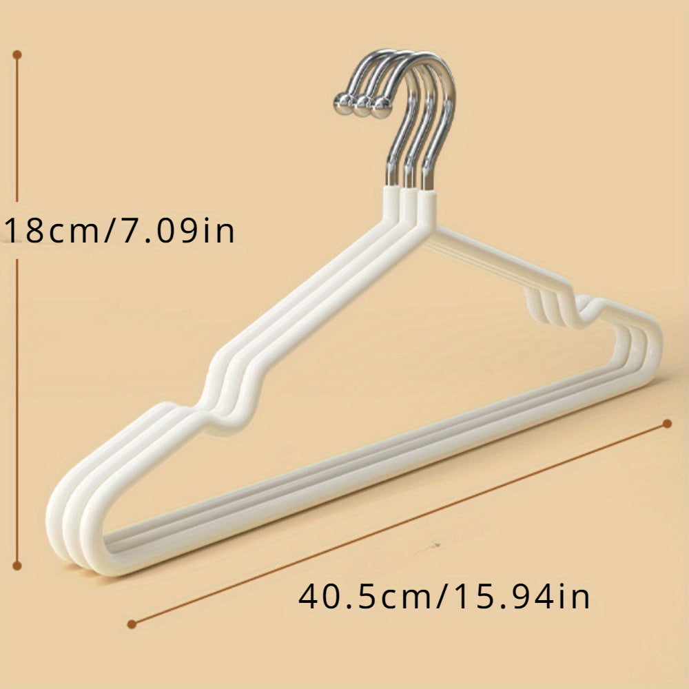 Set of 10 Non-slip Clothes Hangers for Closet Storage and Organization