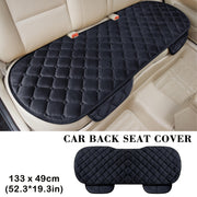 Stylish Plush Car Seat Cover for Rear Seats, Premium Quality, 1 Pack