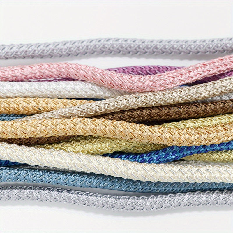 Magnetic Curtain Tiebacks with Thick Twist Rope and Strong Hold for Living Room and Home Decor