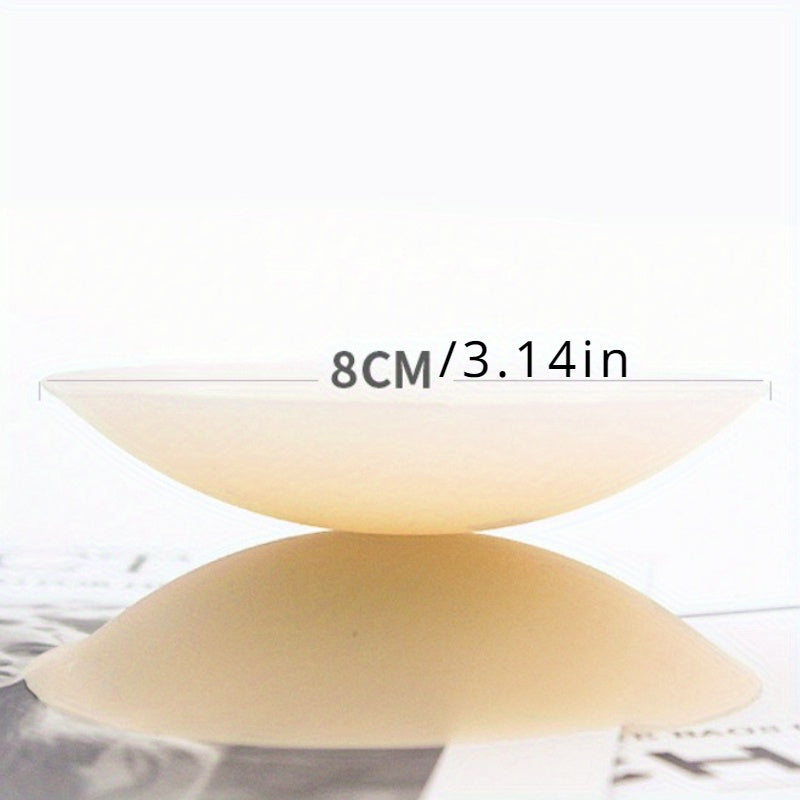 Cubiertas de pezón de silicona reutilizables para mujer ropa interior lencería autoadhesiva pack de 10