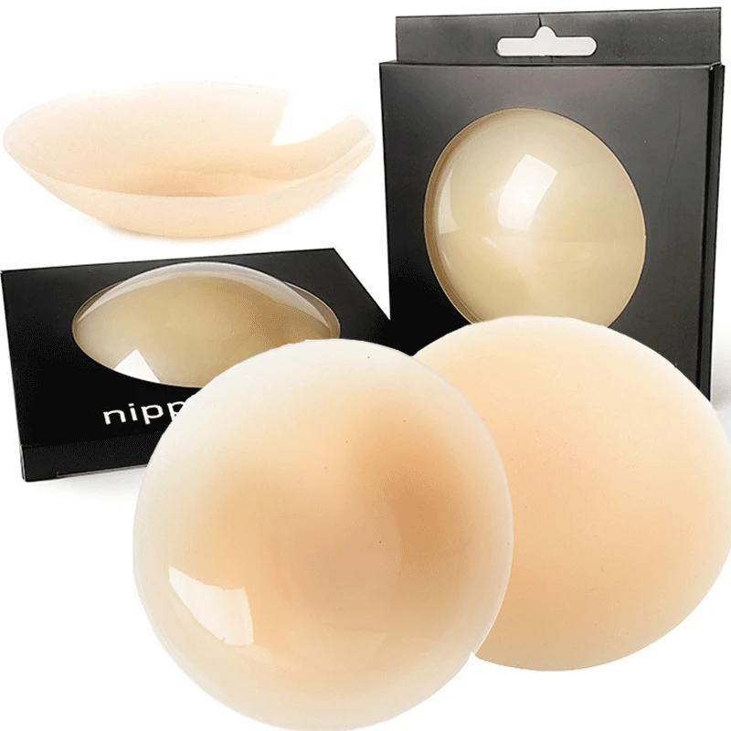 Reusable Silicone Nipple Covers for Women Underwear Lingerie Self-Adhesive Pack of 10