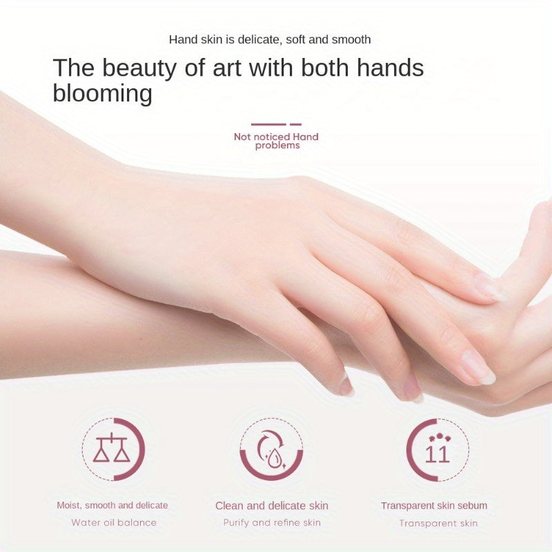 5pc Hand Cream Set with Glycerin and Floral Scents in Purple Packaging