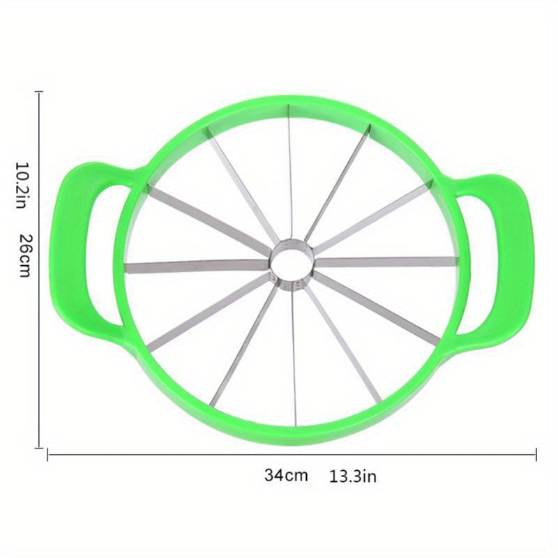 Durable stainless steel watermelon slicer cutter for easy slicing and serving
