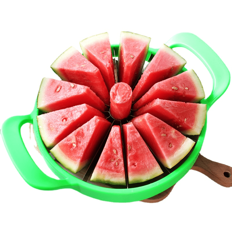 Durable stainless steel watermelon slicer cutter for easy slicing and serving