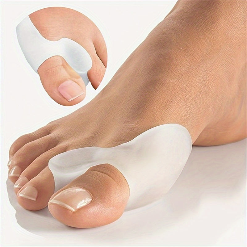 Set of 2 Big Toe Correctors for Night and Home Use Men Women