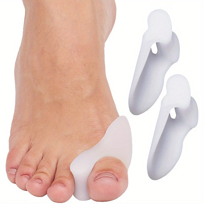 Set of 2 Big Toe Correctors for Night and Home Use Men Women