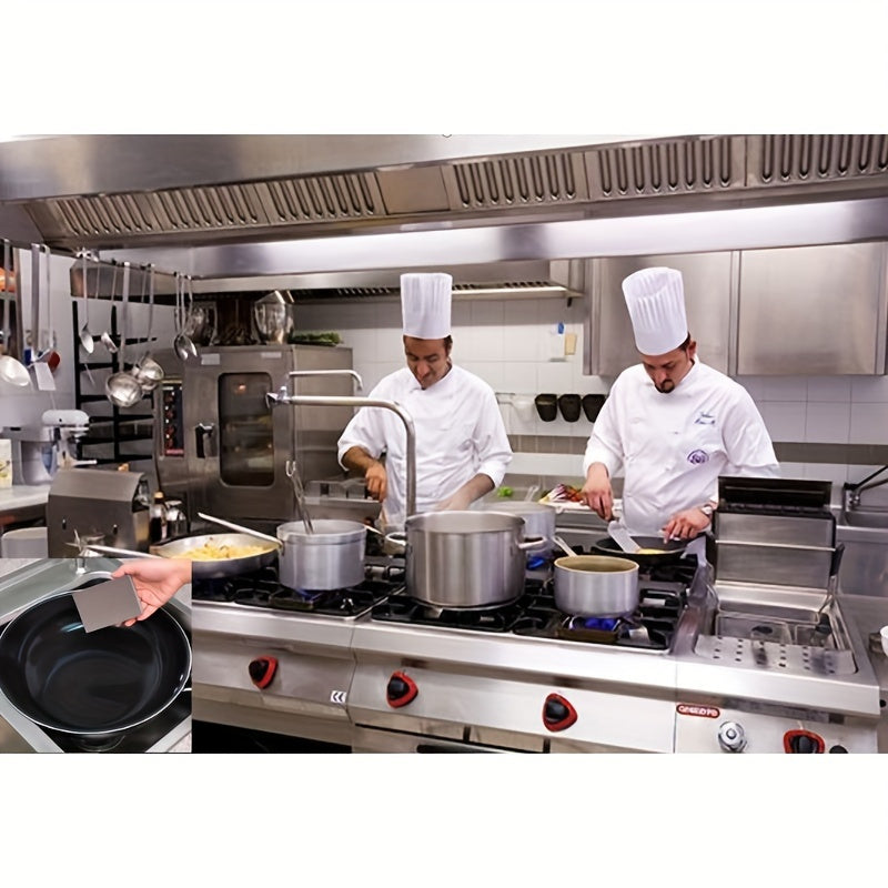 Carborundum Kitchen Cleaning Sponge Brush Commercial Restaurant Scrub Pad