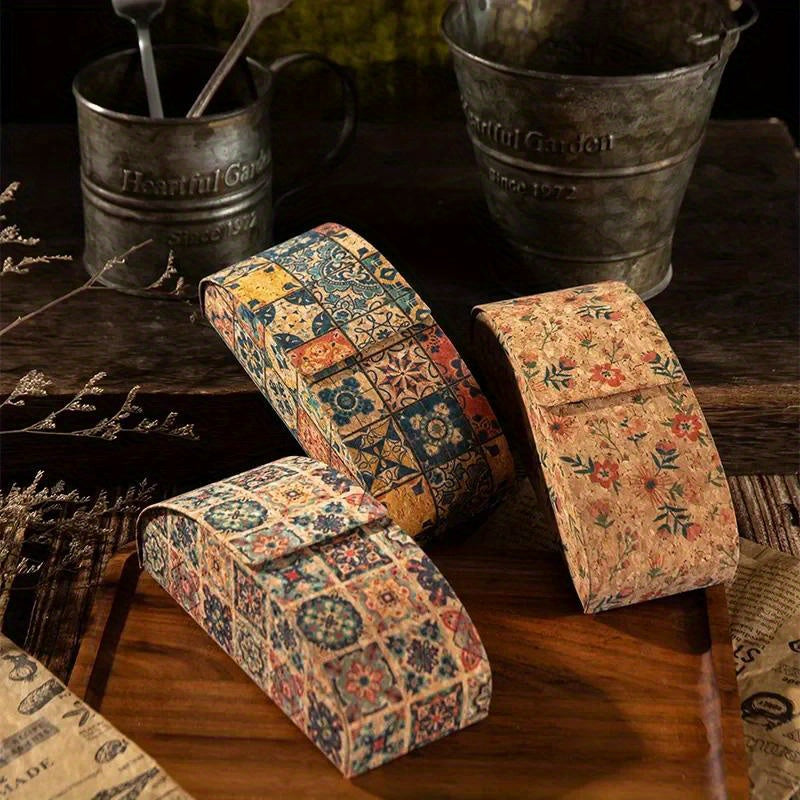 Ayollar va erkaklar uchun vintage ko'zoynak qutisi, sayohat uchun mukammal. Retro egiluvchan uchburchak dizayni. Ko'zoynaklaringizni saqlash uchun qulay va portativ.