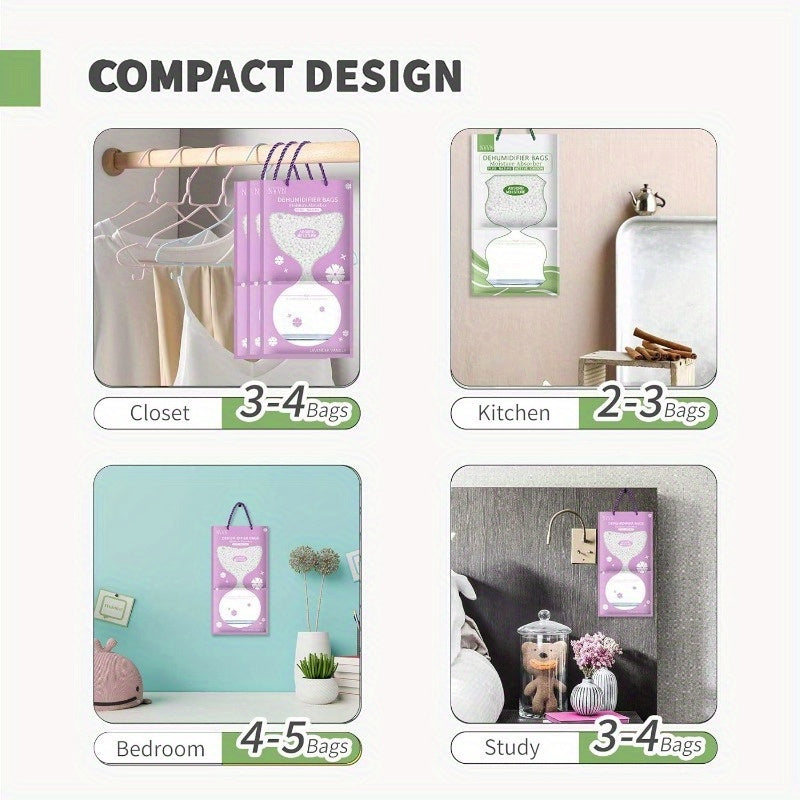 Household Dehumidifying Bag Moisture Absorber Wardrobe Humidity Control