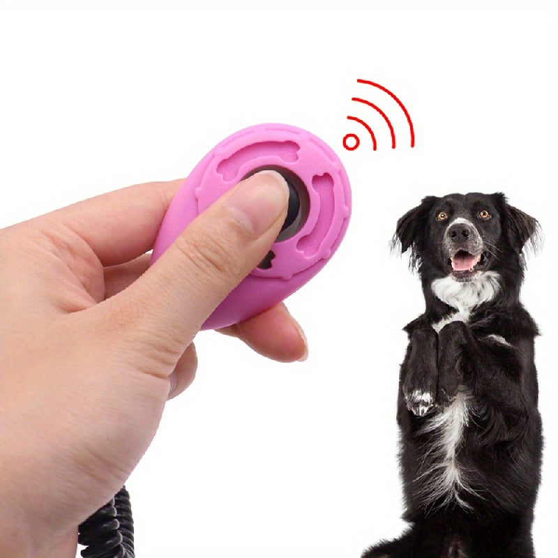 Dog Training Clicker for Behavior Correction and Communication Plastic 1 Pack