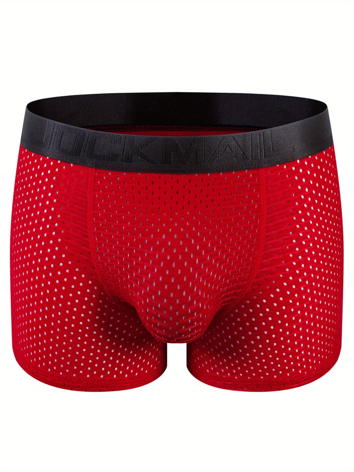 Men's Breathable Mesh Boxer Briefs with Butt Shaping and Support