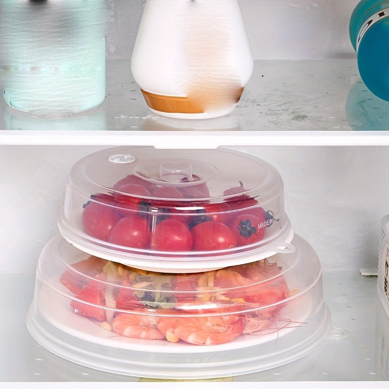 2 ta oson tozalanadigan anti-splash mikroto'lqinli qopqoq to'plami - yog' tomchilari va oziq-ovqat va oshxonani himoya qiladi, idishlar va sabzavotlar uchun mukammal