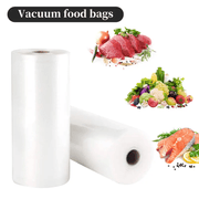 Bolsas de vacío de malla premium para almacenamiento de alimentos carne verduras empanadillas
