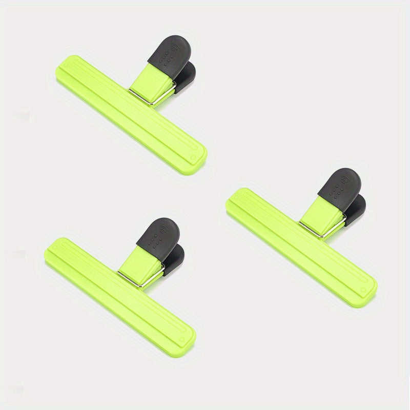 6 ta Oziq-ovqat Sumkasi Kliplari, Chiplar va Boshqa Snacklarni Mühürlash uchun, Havo O'tkazmaydigan Yopish uchun Mustahkam Qisqich, Turli Meva va Plastik Sumkalar uchun Ideal, Oshxona Tashkiliy va Saqlash uchun Mukammal, Oshxona uchun Zaruriy Aksessuarlar