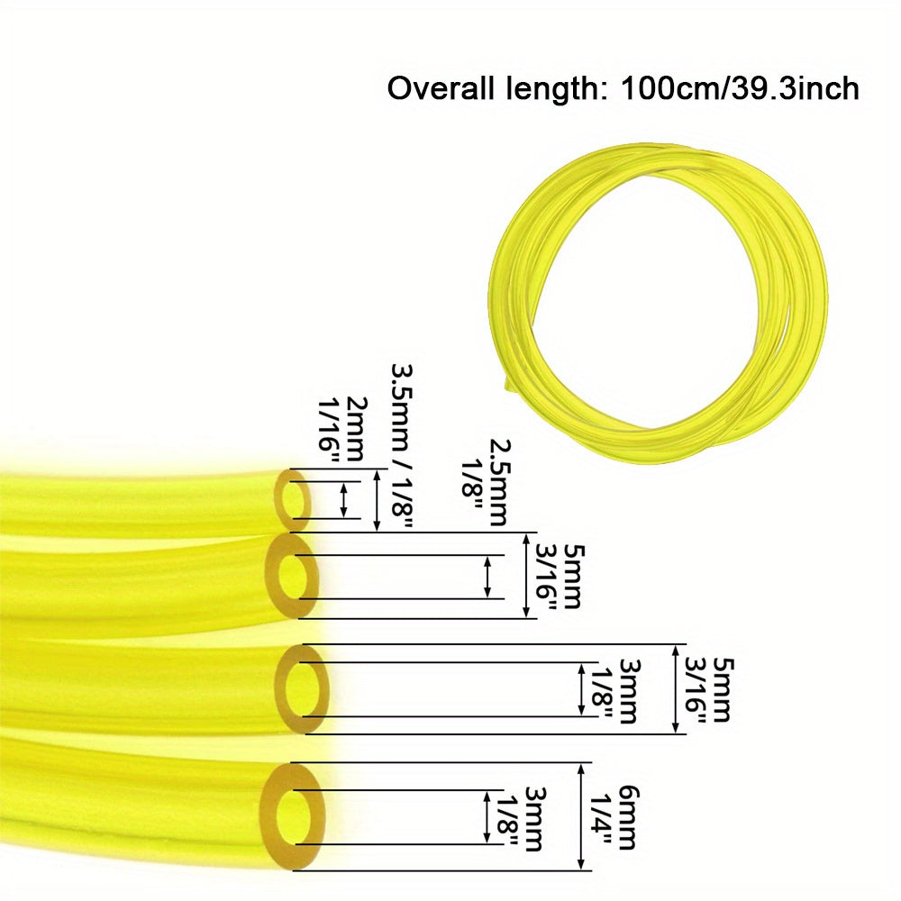 Universal yonilgʻi liniyasi 4 ta to'plam benzin quvurlari uchun zanjirli motobloklar va tashqarida foydalanish uchun