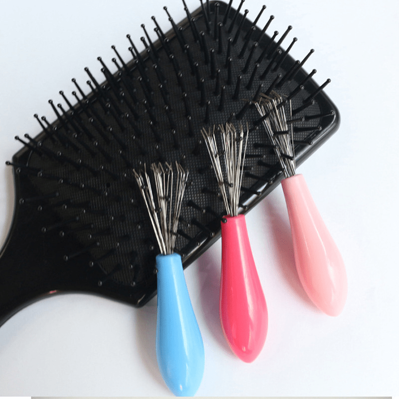Hair Comb Hair Brush Cleaner Remover Plastic Comb Cleaning Tool