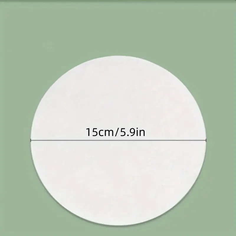 500pcs Non-Stick Hamburger Patty Paper 11cm Food-Grade Freezer Safe