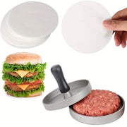 500pcs Non-Stick Hamburger Patty Paper 11cm Food-Grade Freezer Safe