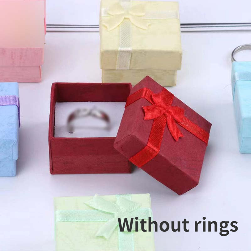 Jewelry Organizer Gift Box with 6 Compartments for Necklaces Earrings Rings