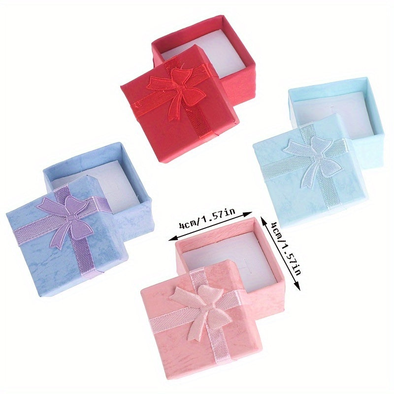Jewelry Organizer Gift Box with 6 Compartments for Necklaces Earrings Rings