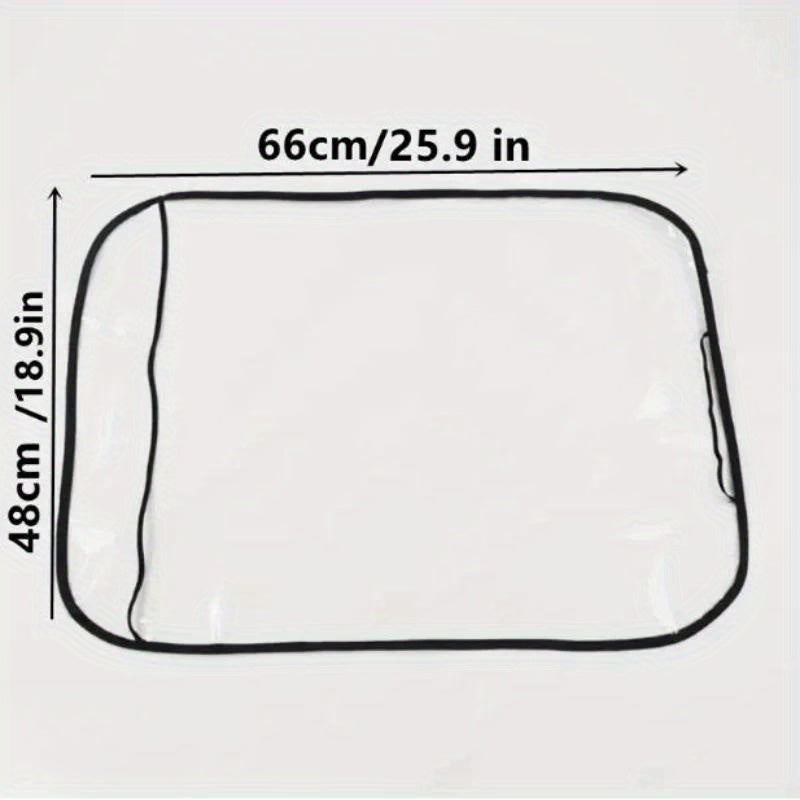 Car Seat Back Protector Waterproof Stain-Resistant Anti-Kick Easy Clean All-Season