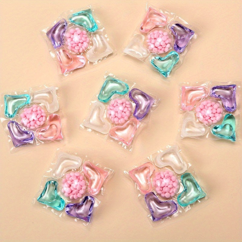 30 Pieces 5-in-1 Laundry Detergent Soap Box for Apartments Dorms Cleaning