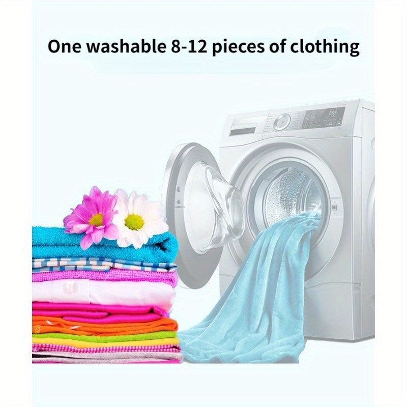 30 Pieces 5-in-1 Laundry Detergent Soap Box for Apartments Dorms Cleaning