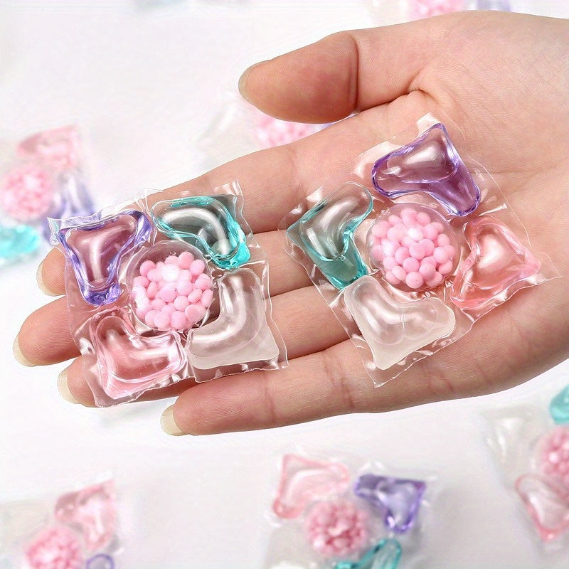 30 Pieces 5-in-1 Laundry Detergent Soap Box for Apartments Dorms Cleaning