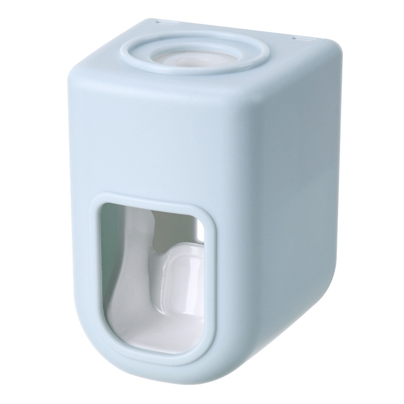 Wall-Mounted Automatic Toothpaste Dispenser with Easy Use and Compact Design