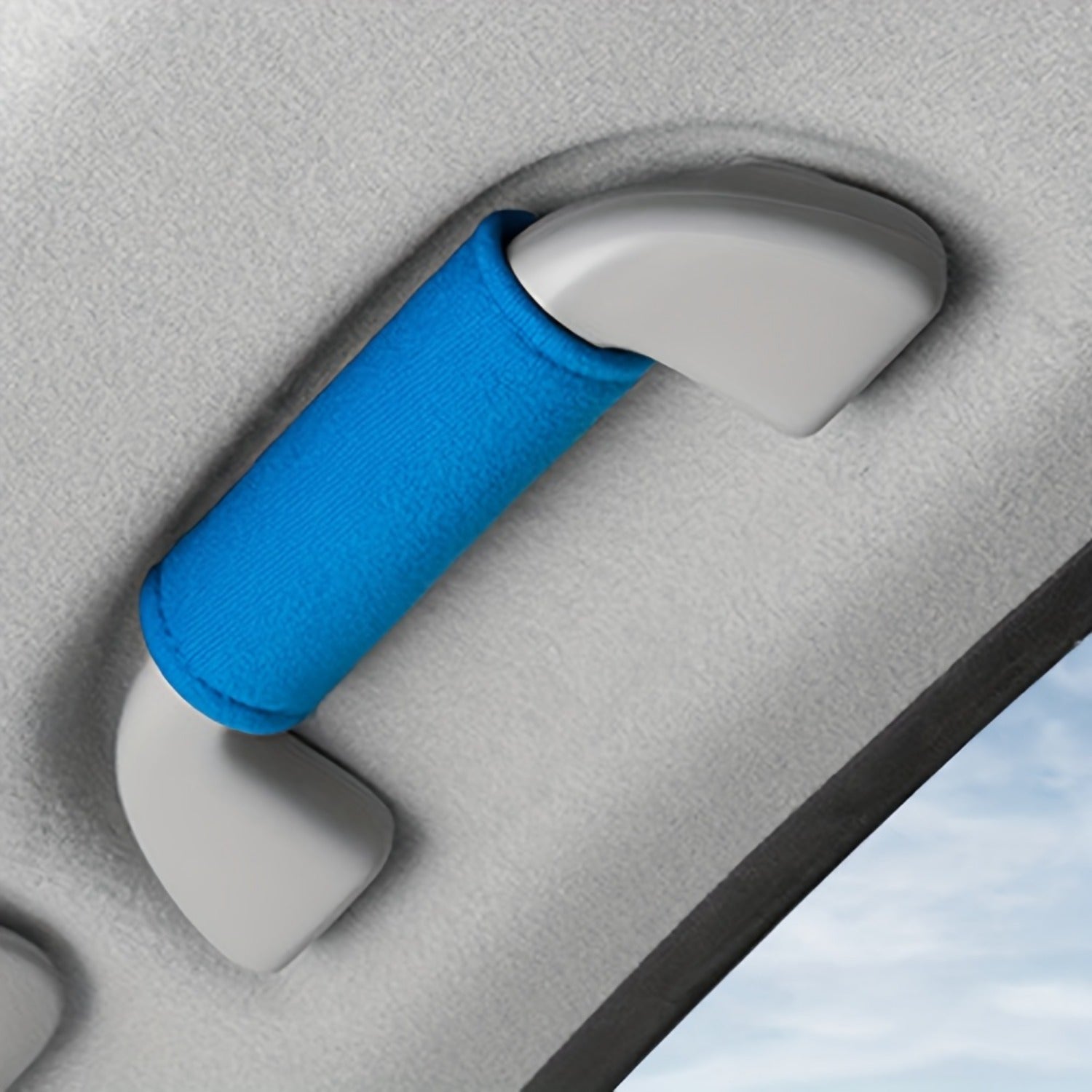 Avtomobil ichki bezaklari yumshoq tutqich qopqog'i, avtomobil eshigi himoyachisi, 2 dona