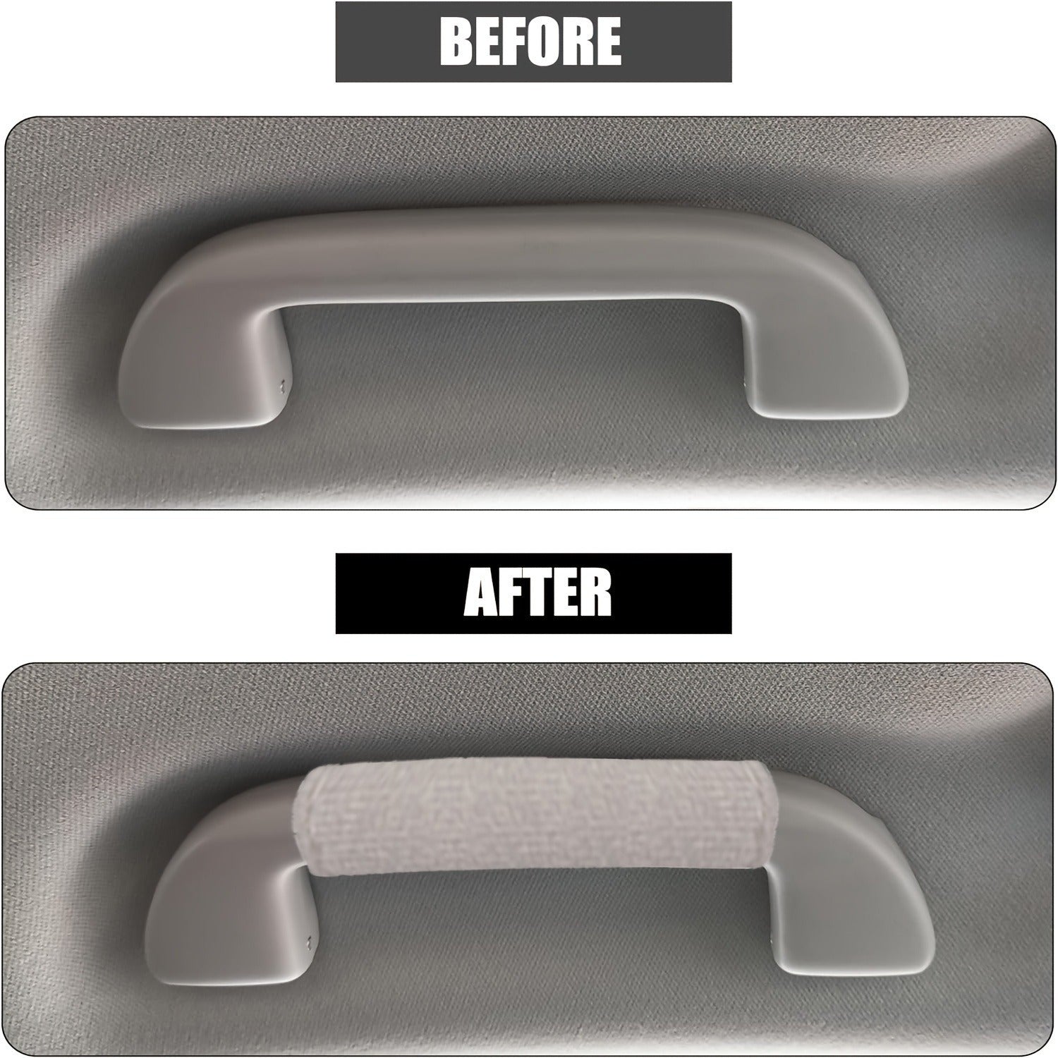 Avtomobil ichki bezaklari yumshoq tutqich qopqog'i, avtomobil eshigi himoyachisi, 2 dona