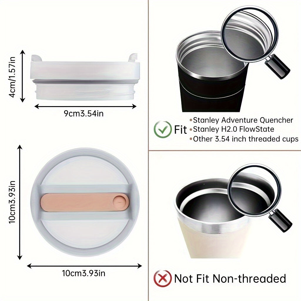 Tapa para vaso de 40 oz sin fugas, compatible con Adventure Quencher para taza de viaje