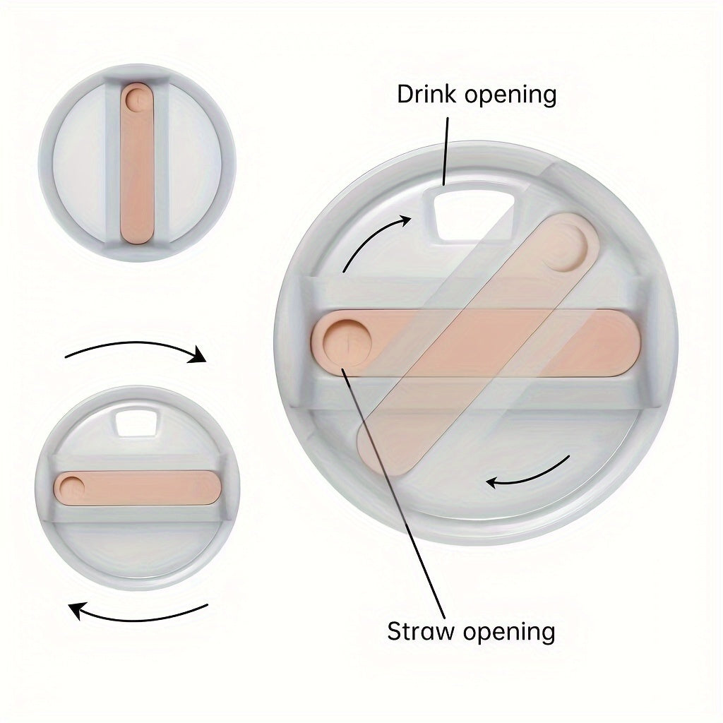 Tapa para vaso de 40 oz sin fugas, compatible con Adventure Quencher para taza de viaje