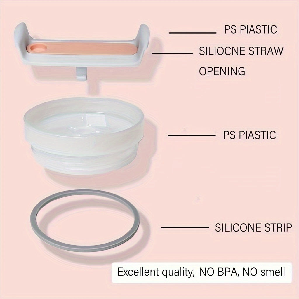 Tapa para vaso de 40 oz sin fugas, compatible con Adventure Quencher para taza de viaje