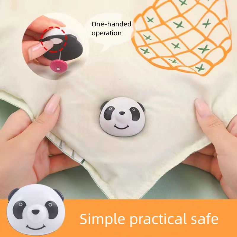 Set of 8 Quilt Retainer Clips Anti-slip Bedding Clips for Sofa Cushions and Covers