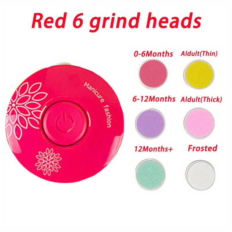 Набор для ухода за ногтями с электрическим триммером, полировщиком, кусачками - идеальный подарок на праздники: Рождество, Хэллоуин, День благодарения, Новый год и День святого Валентина.