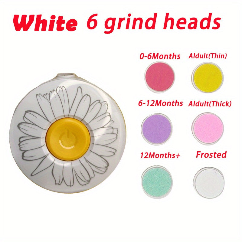 Набор для ухода за ногтями с электрическим триммером, полировщиком, кусачками - идеальный подарок на праздники: Рождество, Хэллоуин, День благодарения, Новый год и День святого Валентина.