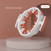 Uyda yoga, fitness va shakllantirish uchun dumaloq oyoq massajeri, rezina