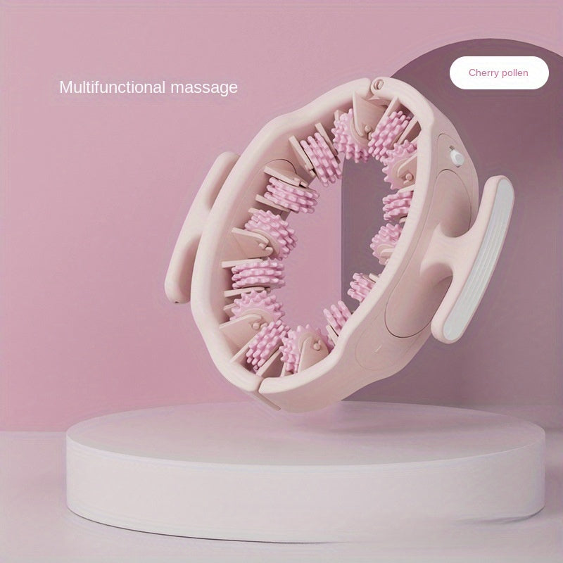 Uyda yoga, fitness va shakllantirish uchun dumaloq oyoq massajeri, rezina