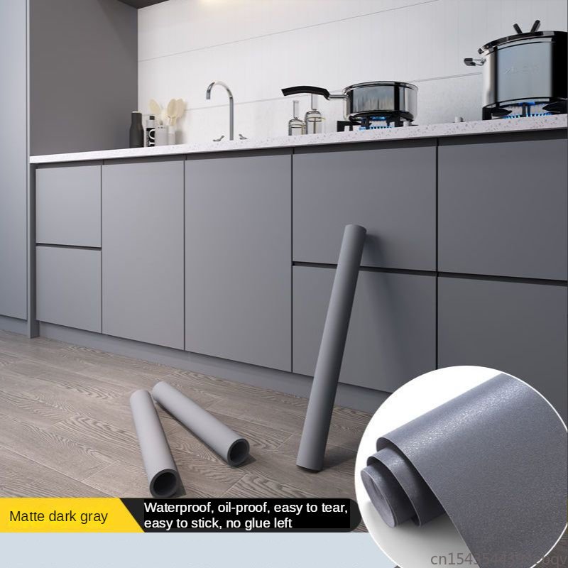 1 Rulon O'z-o'zidan yopishadigan devor qog'ozi, muzlatilgan bir rangda, suv o'tkazmaydigan va olib tashlanadigan, yashash xonasi, oshxona, yotoqxona va mebelni yangilash uchun mos.