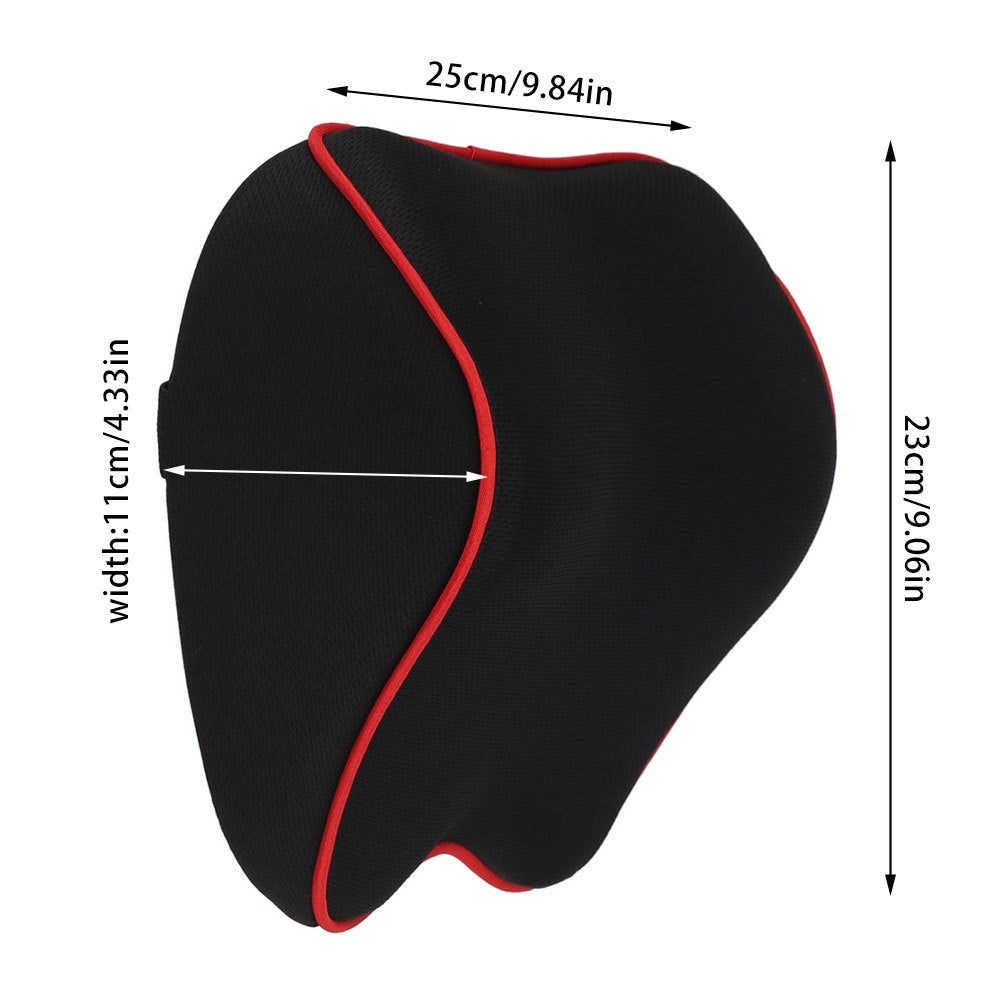 Almohada de cuello para coche universal de espuma viscoelástica, soporte para viaje, cojín para cabecera