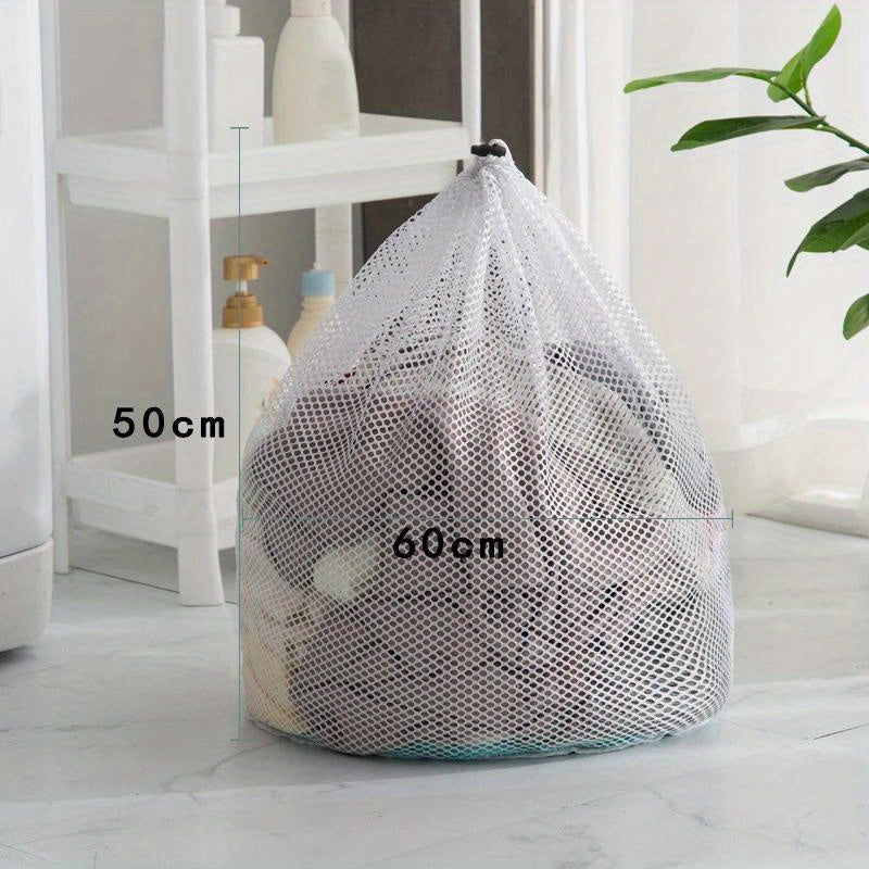 Mesh Laundry Bag with Drawstring for Delicates Socks and Underwear Durable Organizer