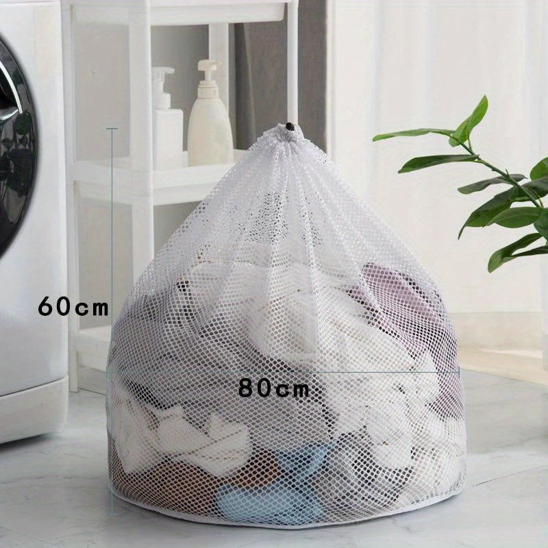 Mesh Laundry Bag with Drawstring for Delicates Socks and Underwear Durable Organizer