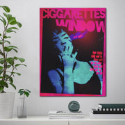 Canvas Wall Art Modern Fantasy Retro Distressed Landscape 12x16 Inches