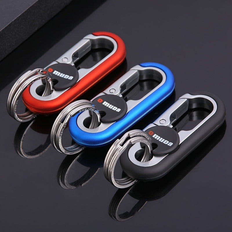 Durable Metal Alloy Car Key Chain for Men with Stylish Waist Clip