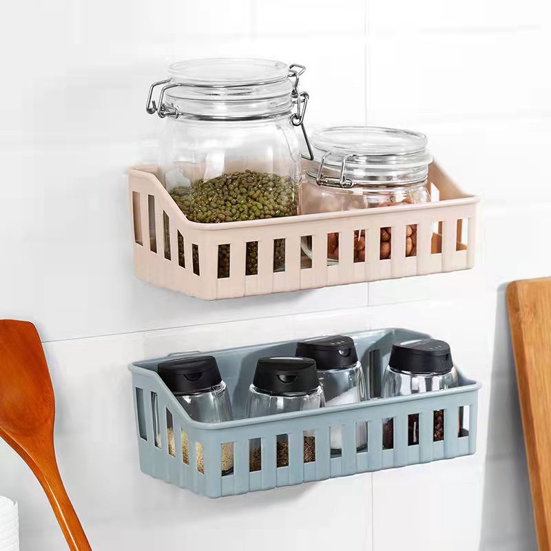 Wall-Mounted Bathroom Organizer for Toiletries and Cosmetics Easy to Install Clutter-Free
