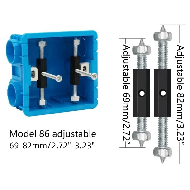 Set of 10 Screws for Switch Sockets Repair Kit Internal Maintenance